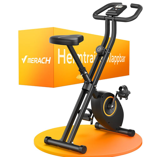 Heimtrainer klappbar Magnetwiderstand 16 Stufen LCD 135 kg