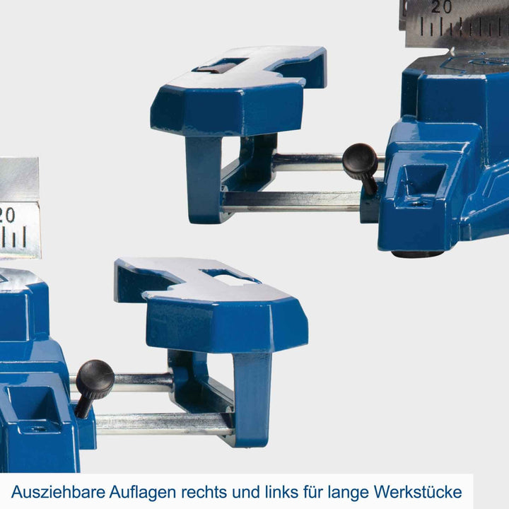 Kapp-Zugsäge 2200W mit Laser, 254mm Blatt, 90mm Schnitthöhe - Bild 5