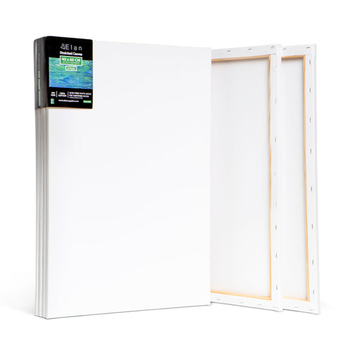 Keilrahmen Leinwand 40x60 cm 6er Set 280g/m² dreifach grundiert