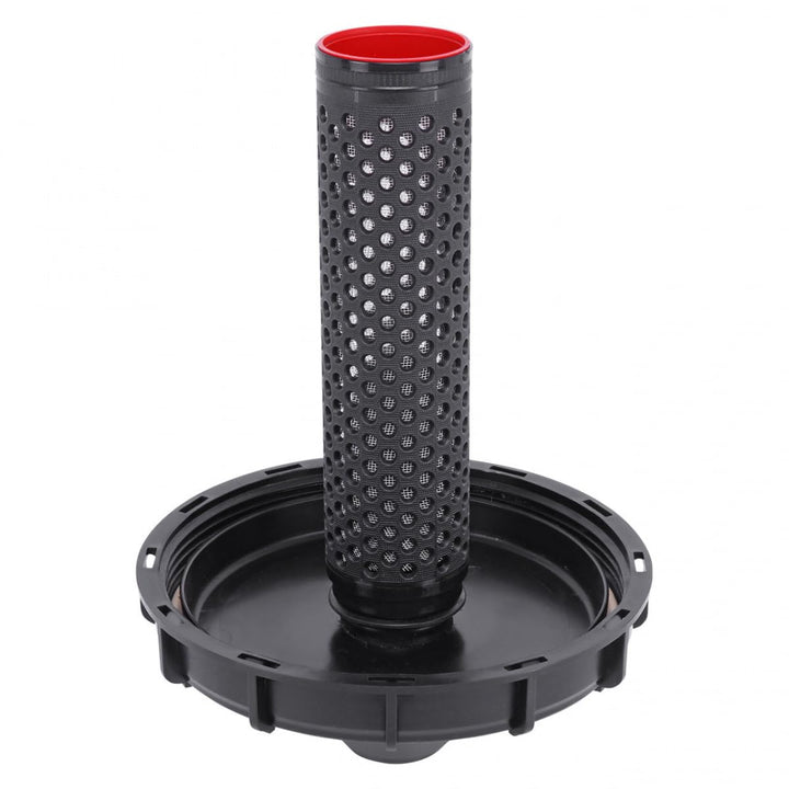 IBC Deckelfilter DN 150 mit HT-Rohr DN 75 für Regenwasser