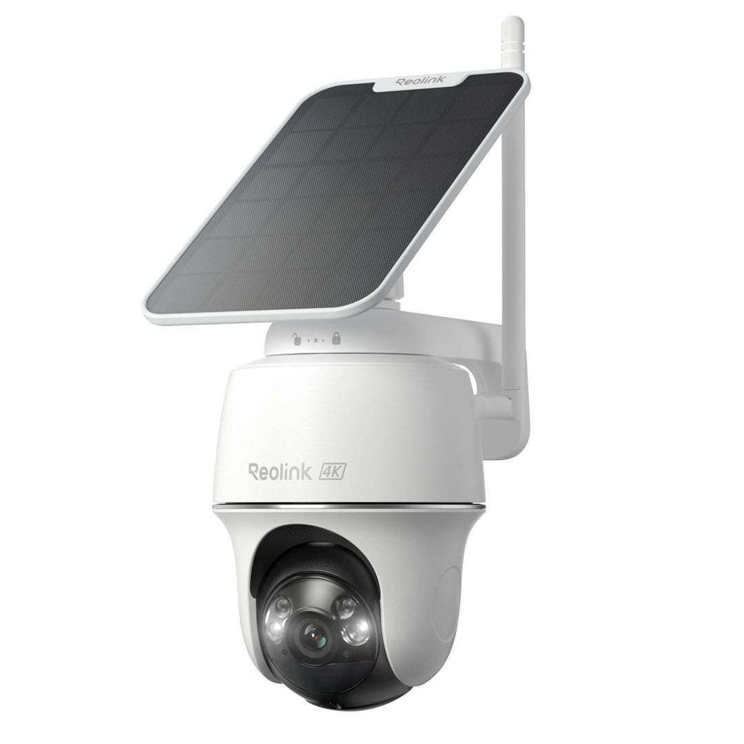 Solar-Überwachungskamera Aussen 4K 8MP WLAN 355° Schwenkbar