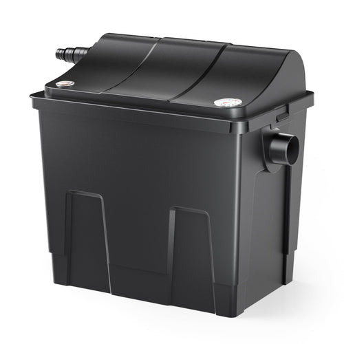 Bio-Teichfilter 1-Kammer 6000 l/h mit Japanmatte für Koi-Teich