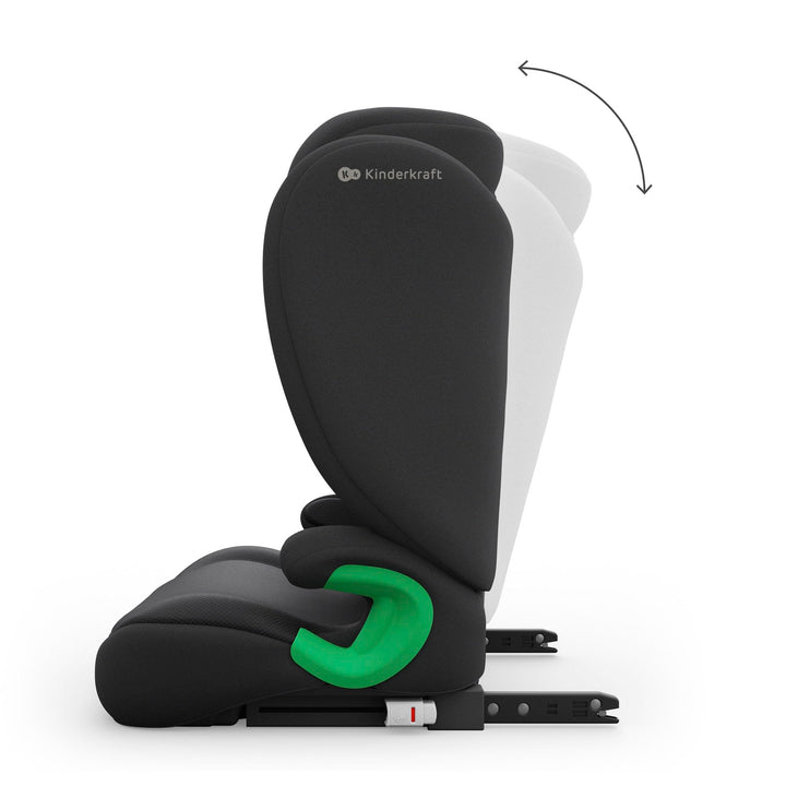 Kindersitz 100–150 cm ISOFIX mit SPS und AIR FLOW Bezug, Schwarz - Bild 10