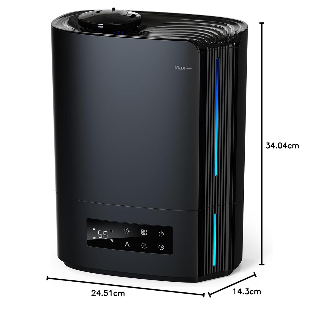 Luftbefeuchter Ultraschall 6L mit Aroma-Diffuser 3-in-1 leise 25dB - Bild 10