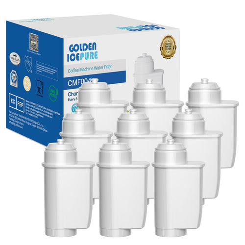 Kaffeemaschinen-Wasserfilter Aktivkohle 9er-Pack für EQ-Serie