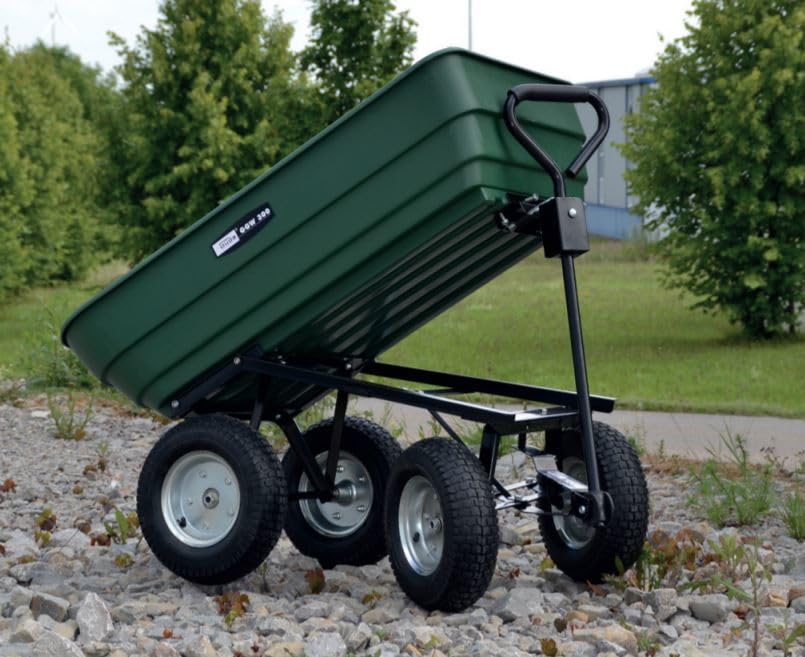 Gartenkipper 250 kg Nutzlast 75 L Wanne kippmechanismus - Bild 4