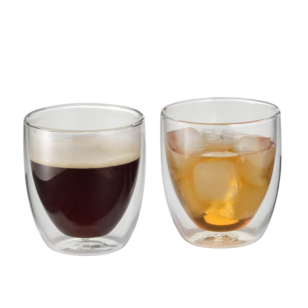 Doppelwandige Cappuccino Gläser 250ml Borosilikatglas 6er Set - Bild 8