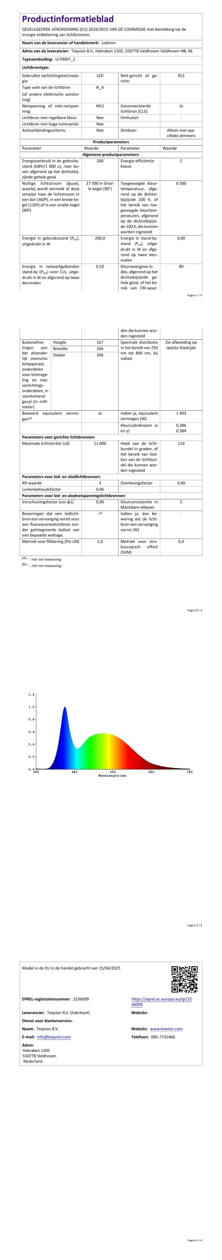 LED Hallenstrahler UFO 200W dimmbar 6500K IP65 für Werkstatt - Bild 10