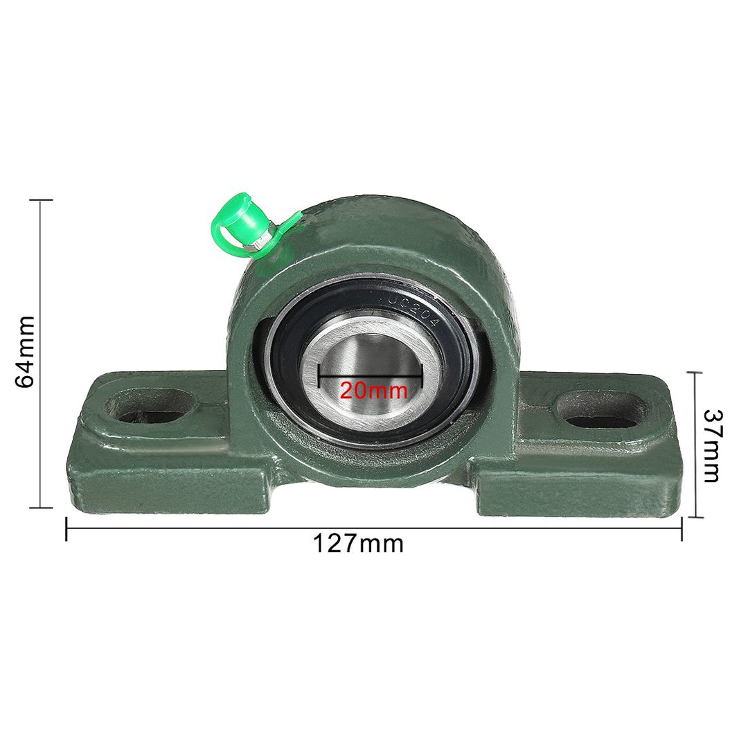 Stehlager UCP204 20mm Bohrung selbstausrichtend 2er-Set - Bild 3