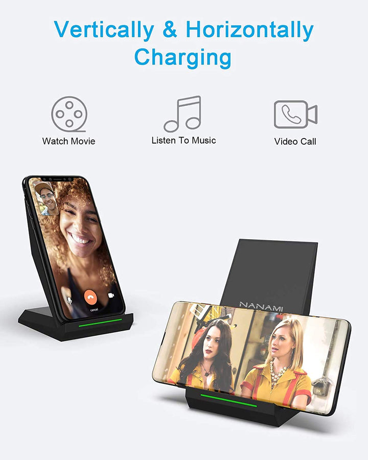Kabelloses Ladestation 2-in-1 mit 30W USB-C Ladegerät für iPhone &amp; Samsung - Bild 5