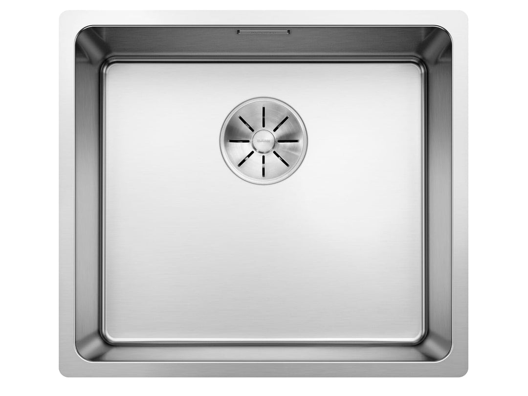 Unterbau-Spüle Edelstahl Seidenglanz 490x440mm mit InFino-Ablauf