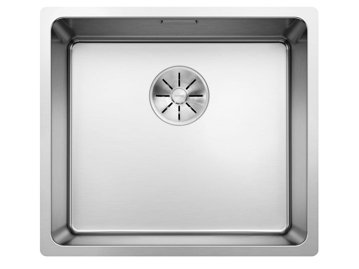 Unterbau-Spüle Edelstahl Seidenglanz 490x440mm mit InFino-Ablauf