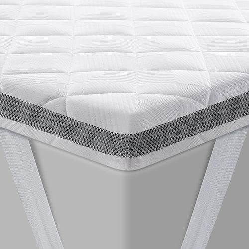 Matratzentopper Kaltschaum 180x200cm extra hart 7,5cm fuer Rueckenschmerzen