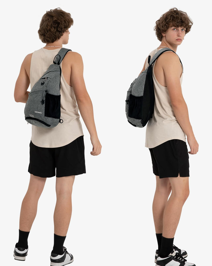 Sling Bag Crossbody Nylon 7 Fächer wasserabweisend Outdoor - Bild 6