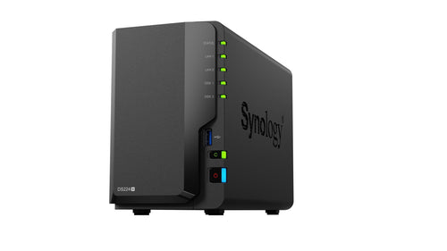 NAS-Server 2-Bay bis 36 TB fuer Backup und Dateifreigabe