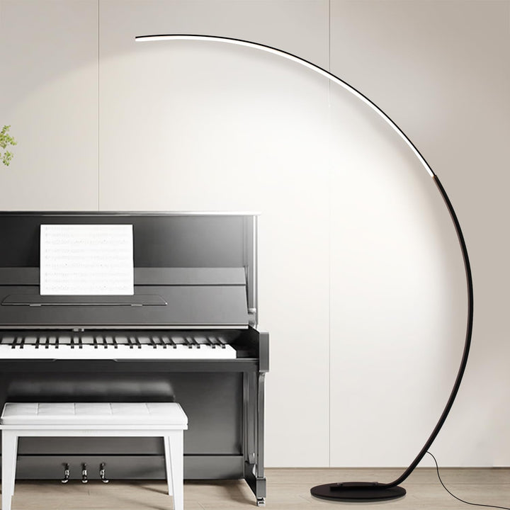 Bogenlampe LED dimmbar Schwarz 25W 165cm mit Fernbedienung - Bild 8