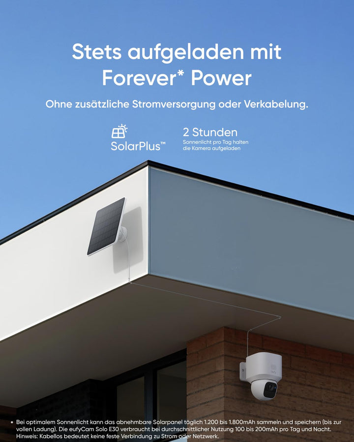 Überwachungskamera Aussen 2K 360° Solar 4er-Set mit KI-Tracking - Bild 4