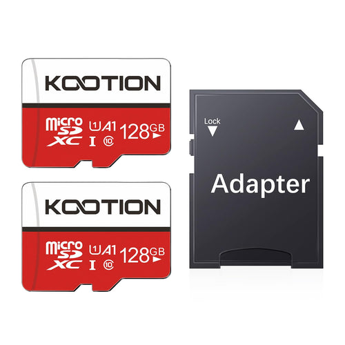 Micro SD Karte 128 GB 2er-Pack U1 Class 10 A1 UHS-I 4K