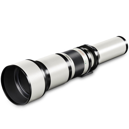Teleobjektiv 650-1300mm f/8-16 Pentax K Manueller Fokus Vollformat