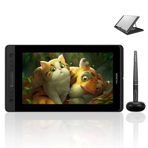 Grafiktablett mit Display 13,3 Zoll 8192 Druckstufen IPS Full HD