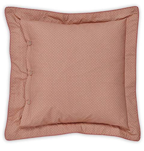 Dekokissen Baumwolle Floris 45x45 cm mit Blumenmuster pink - Bild 7