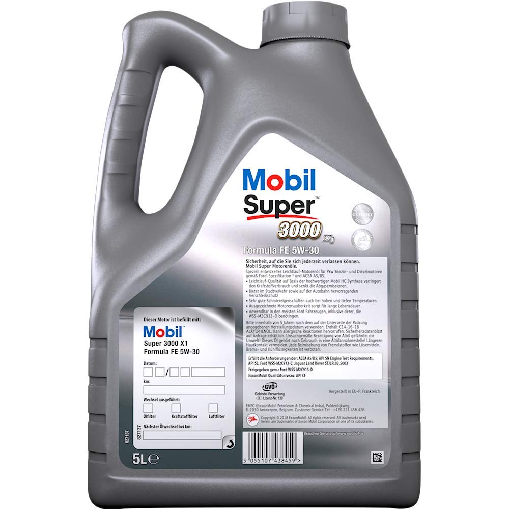 Motoröl 5W-30 vollsynthetisch 5L für Benzin- und Dieselmotoren - Bild 2
