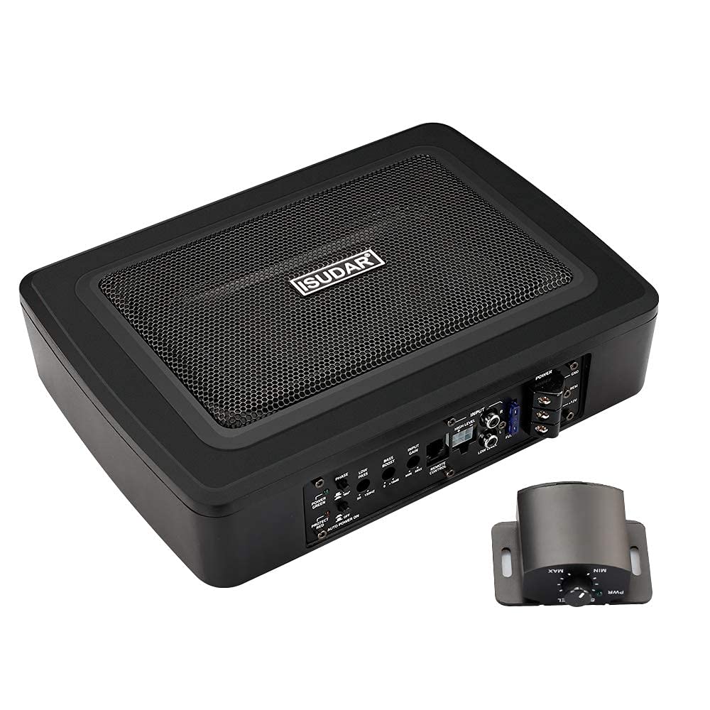 Untersitz-Subwoofer Auto 9 Zoll 600W mit Verstärker &amp; Fernbedienung