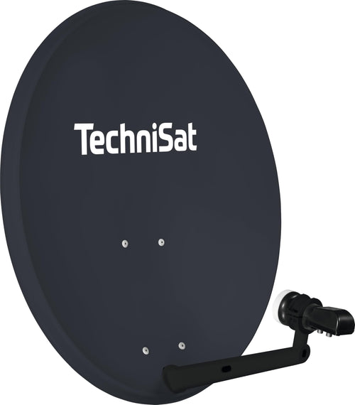Satellitenschüssel 70 cm Komplettset Quattro-LNB für 4 Teilnehmer
