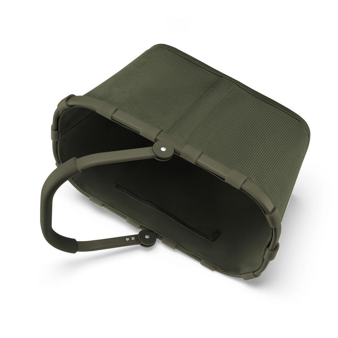 Einkaufskorb Cord Dark Matcha 22 l mit Aluminiumrahmen - Bild 7