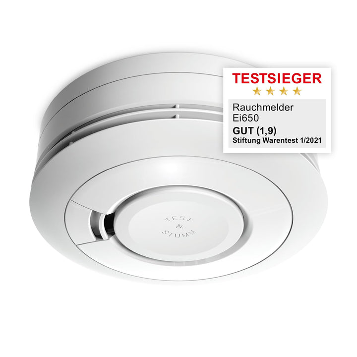 Rauchmelder 6er-Set mit 10-Jahres-Batterie kein LED-Blinken - Bild 2