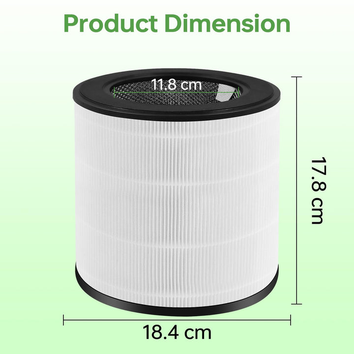 Luftreiniger Ersatzfilter für Philips 800 Serie 2er-Set HEPA Aktivkohle - Bild 6