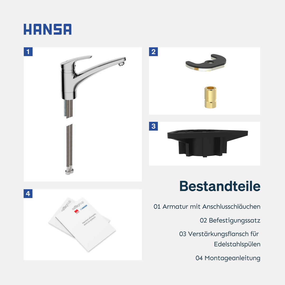 Küchenarmatur Chrom schwenkbar 150° Einhebel mit Wassersparfunktion - Bild 10