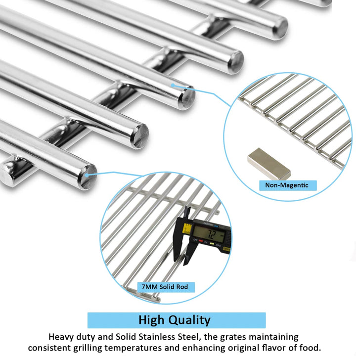 Grillrost Edelstahl 44,5x30 cm für Spirit 300 Series 2er-Set - Bild 5