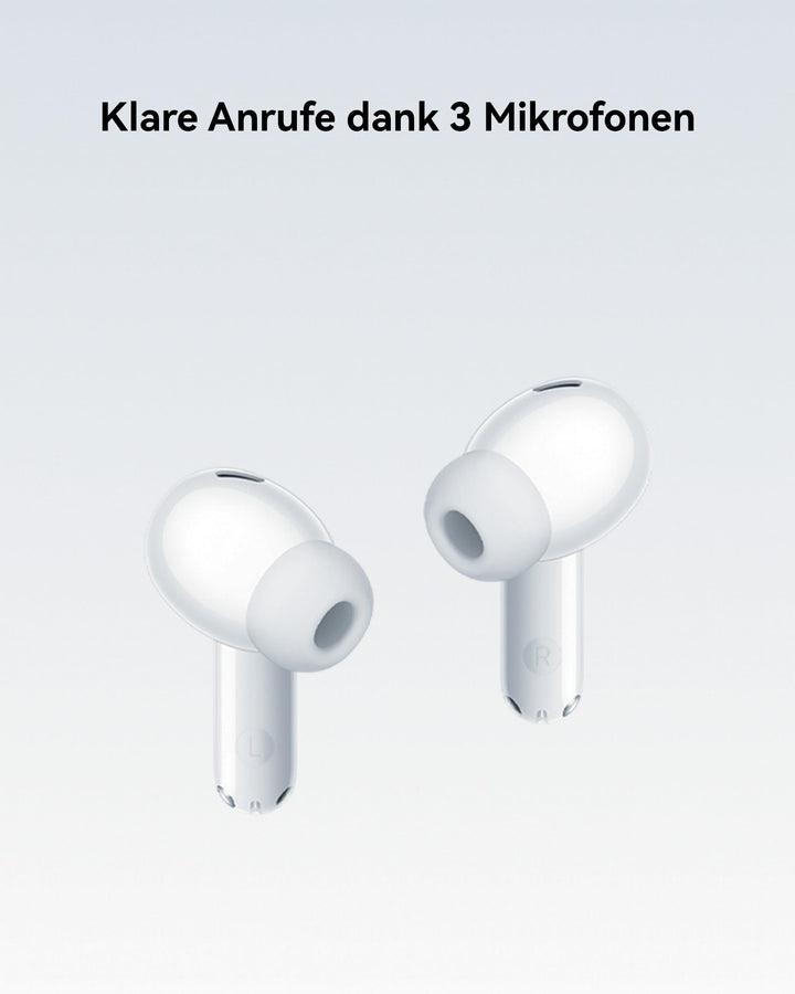 In-Ear Kopfhörer Bluetooth 5.4 ANC 50h Akku IP54 Weiss - Bild 7