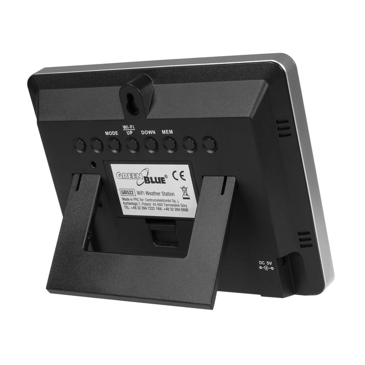 Wetterstation mit WLAN, Farbdisplay, Funk-Aussensensor und Wecker - Bild 6