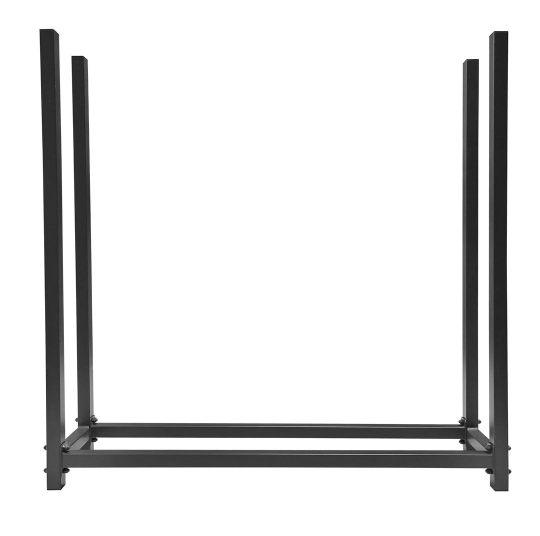 Kaminholzregal Aussen Metall 113x25x115 cm anthrazit mit Schutzhülle - Bild 8
