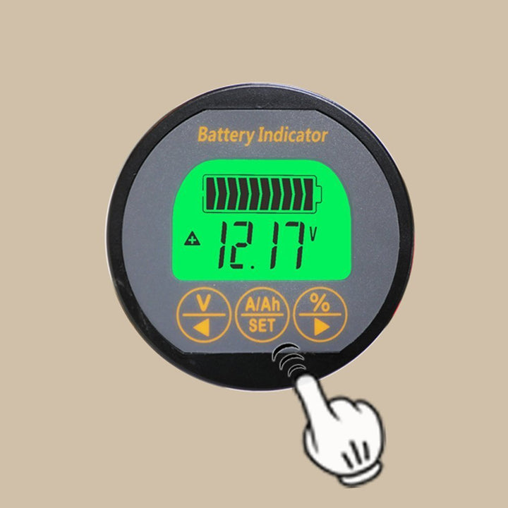 Batteriemonitor mit Shunt 8-100V 350A 999Ah für Solar Wohnmobil Auto - Bild 5