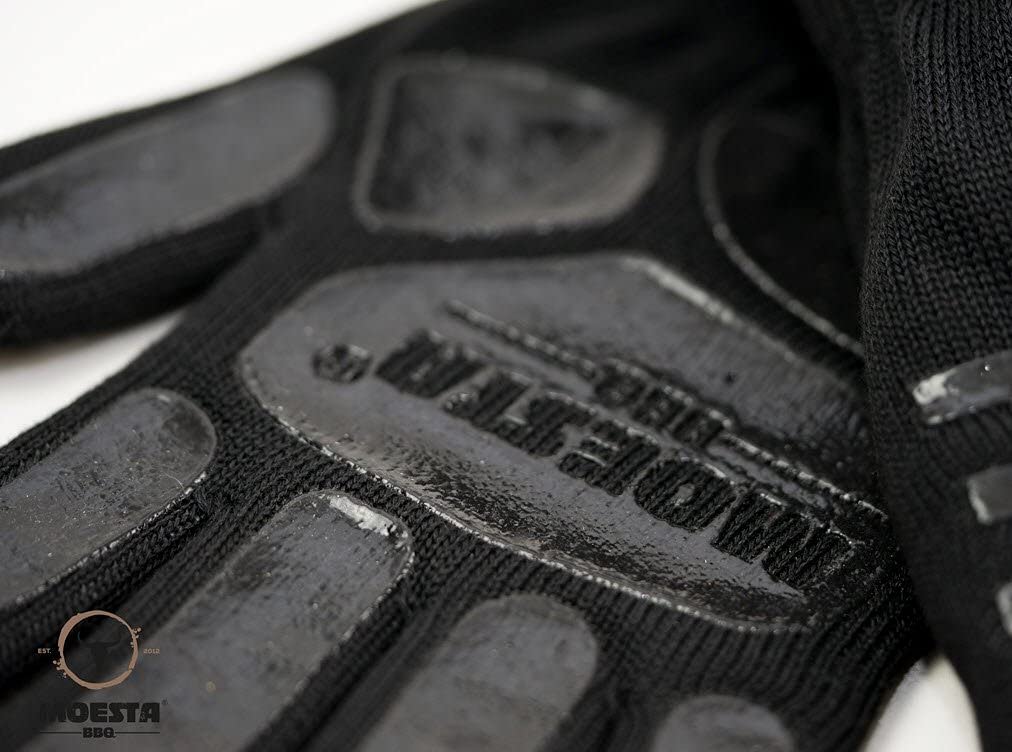 Grillhandschuhe Silikon Grösse L/XL hitzebeständig für Grill &amp; Küche - Bild 6