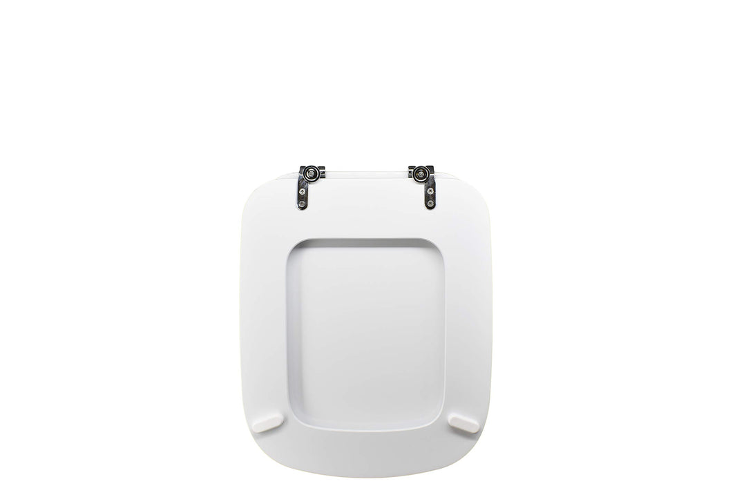 WC-Sitz MDF Hochglanz weiss für Dolomite Rio 44x36 cm - Bild 3