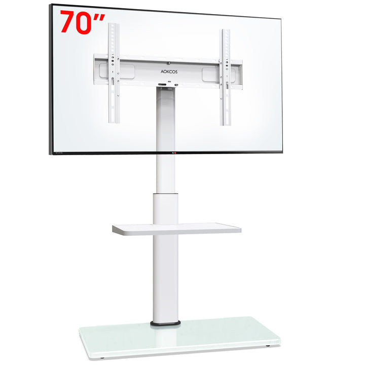 TV Bodenständer höhenverstellbar schwenkbar für 32–70 Zoll bis 40 kg