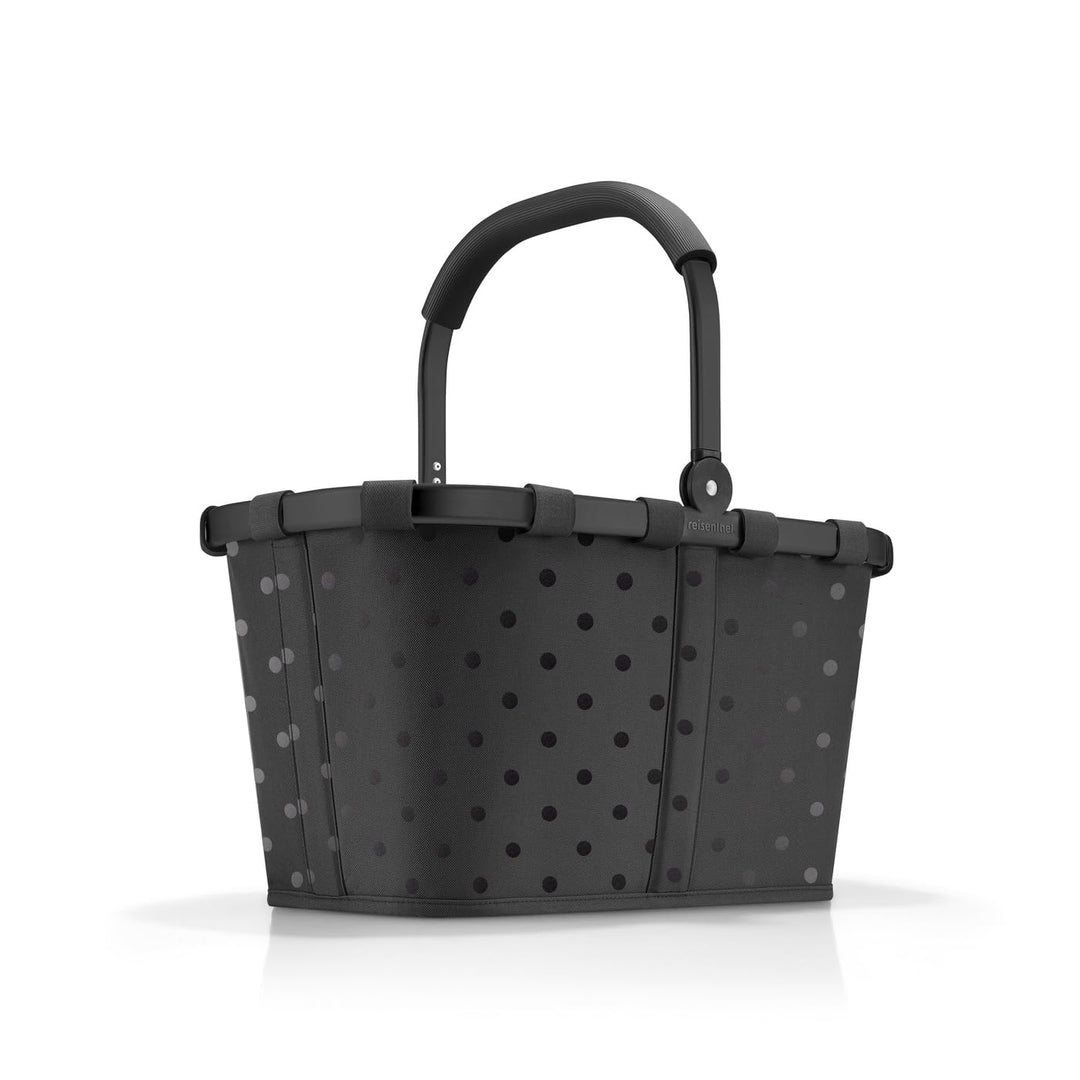Einkaufskorb mit Aluminiumrahmen 22 l wasserabweisend Glossy Dots