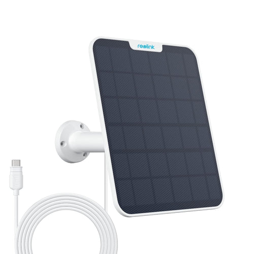 Solarpanel 6W für Akku-Überwachungskamera Aussen, IP65, Typ-C