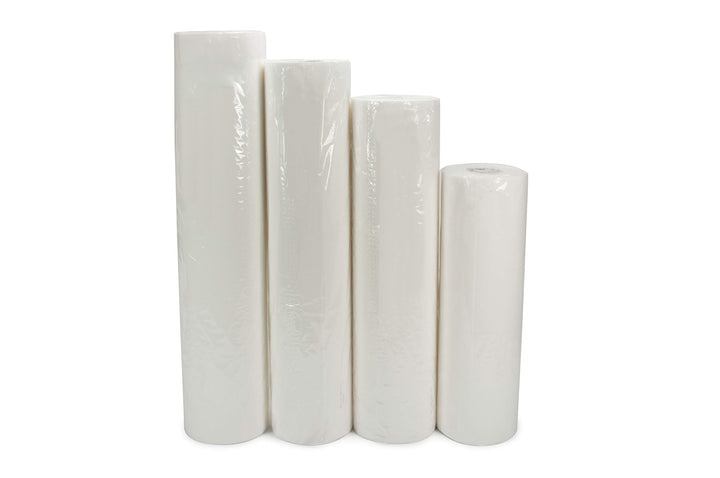 Ärztekrepp 2-lagig Weiss 50cm x 50m Liegenabdeckung 9 Rollen