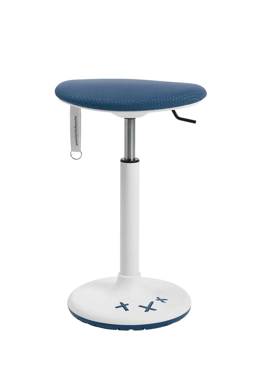 Sitzhocker ergonomisch höhenverstellbar 52-79 cm petrol für Büro