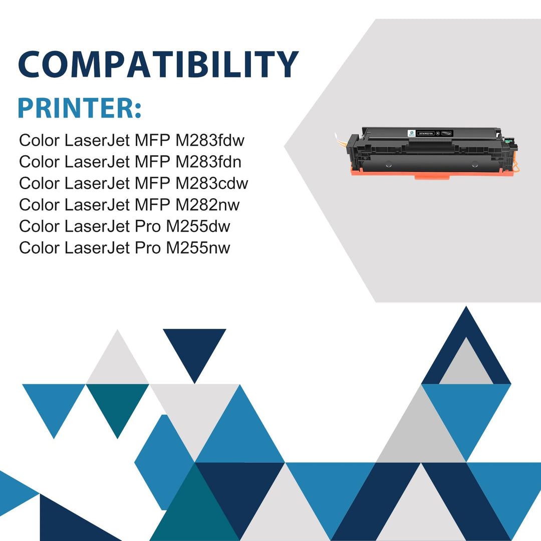 Toner Multipack 4-farbig für HP M283fdw M255dw mit Chip - Bild 3