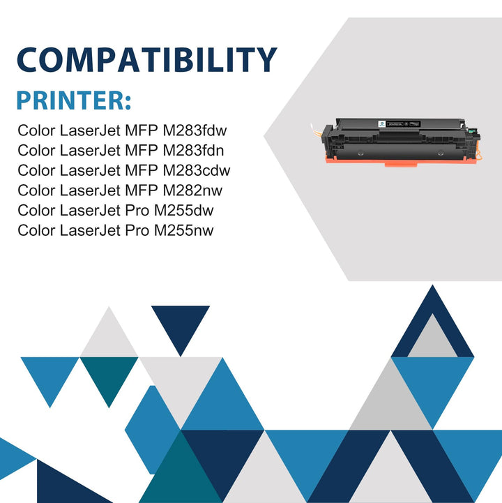 Toner Multipack 4-farbig für HP M283fdw M255dw mit Chip - Bild 3