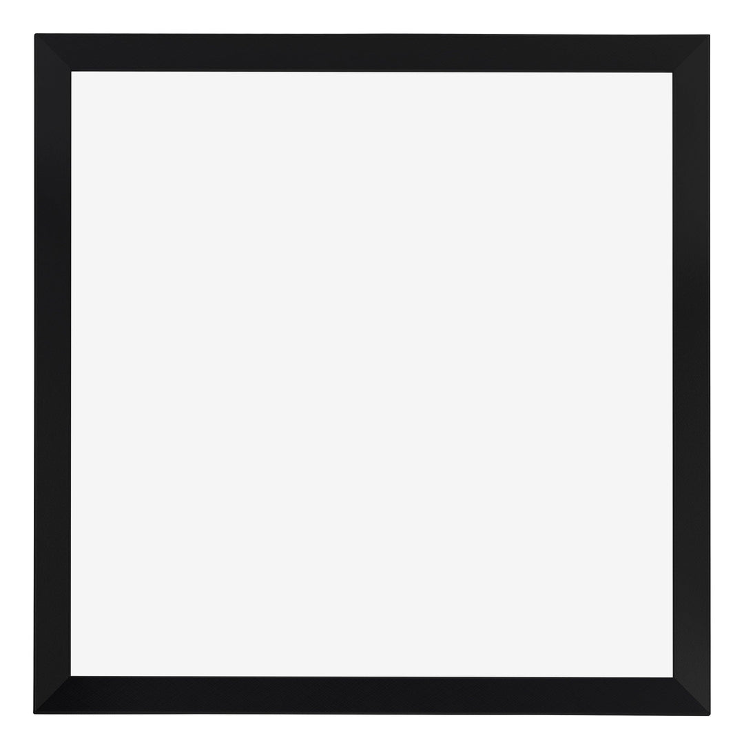 Bilderrahmen 70x70 cm Schwarz Matt MDF mit Kunststoffglas - Bild 3