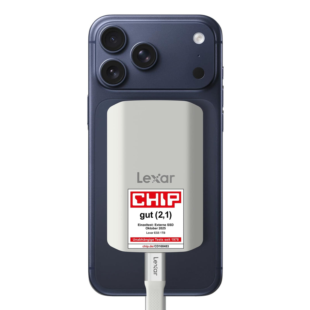 Portable SSD 1TB USB 3.2 Gen2x2 2000MB/s IP65 MagSafe