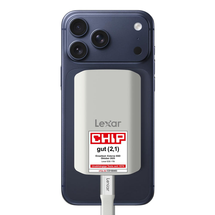 Portable SSD 1TB USB 3.2 Gen2x2 2000MB/s IP65 MagSafe