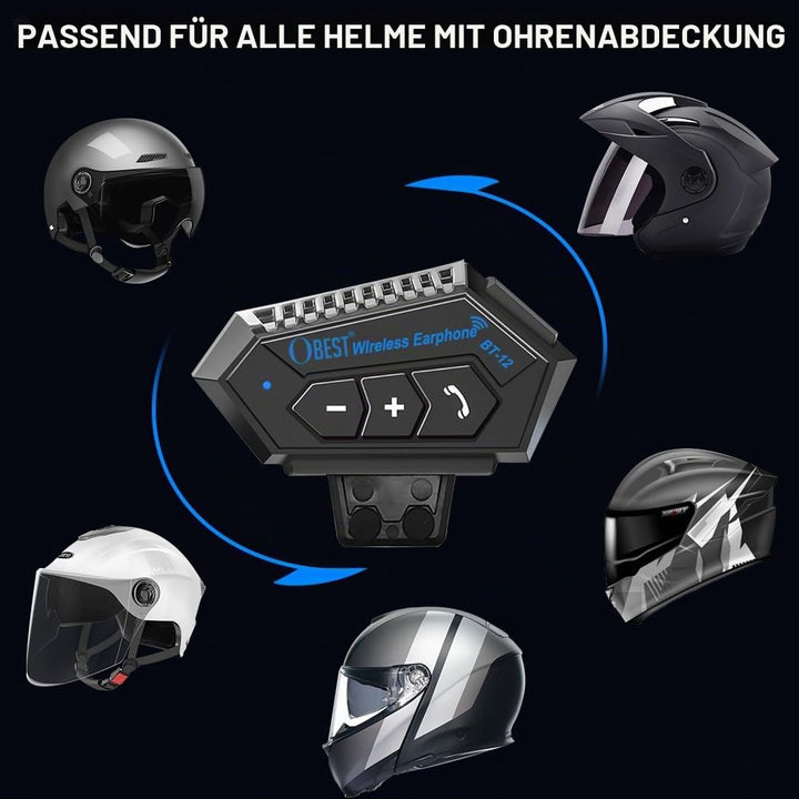 Motorrad Helm-Headset Bluetooth IP67 mit DSP-Rauschunterdrückung - Bild 4